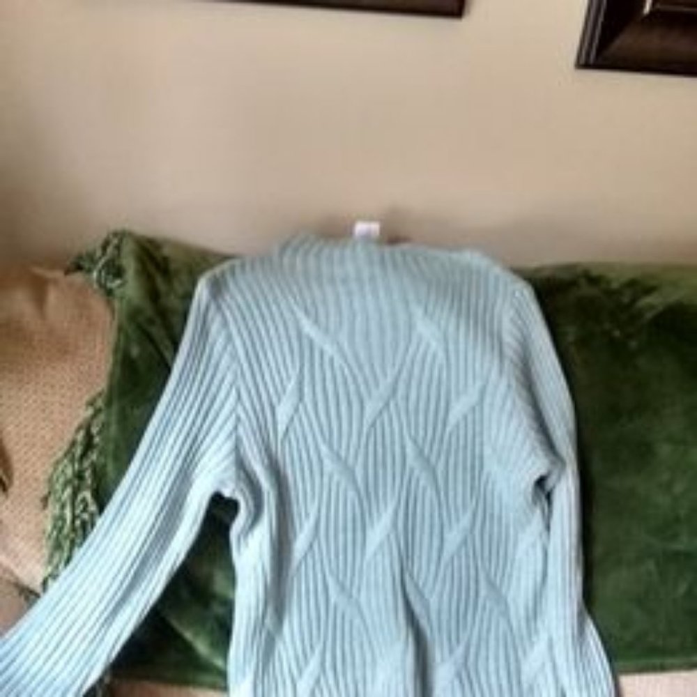 Christopher and Banks Green Sweater